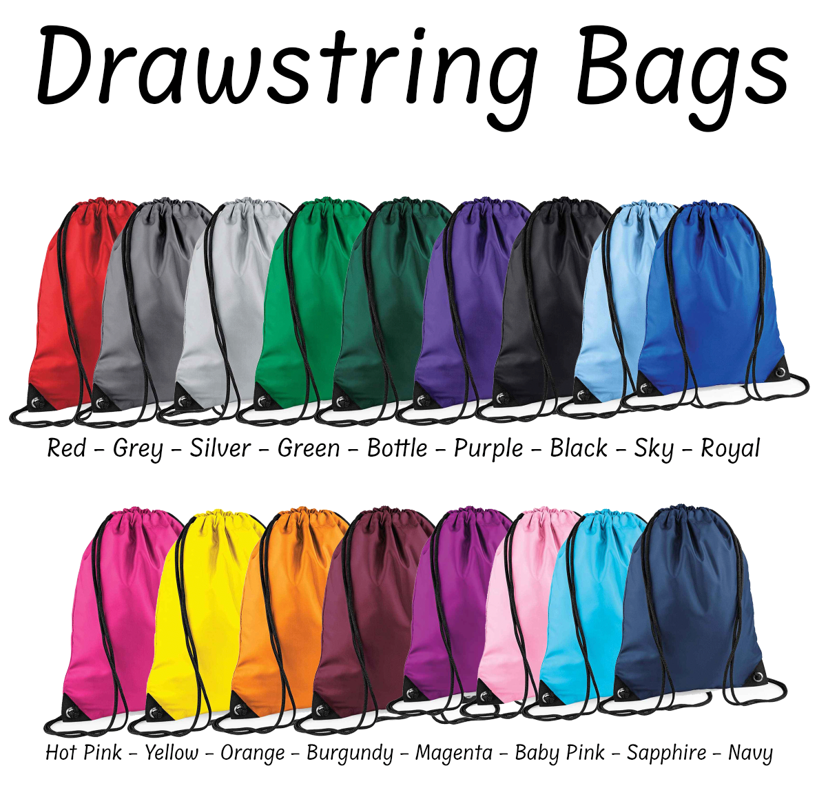 Draw String Horse Lycra Storage Bag